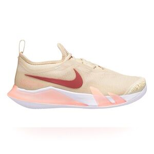 Nike Women's Athletic Shoes in Cream and Red